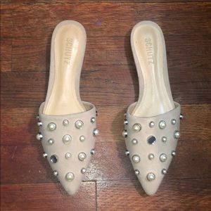 Schutz Studded Flats